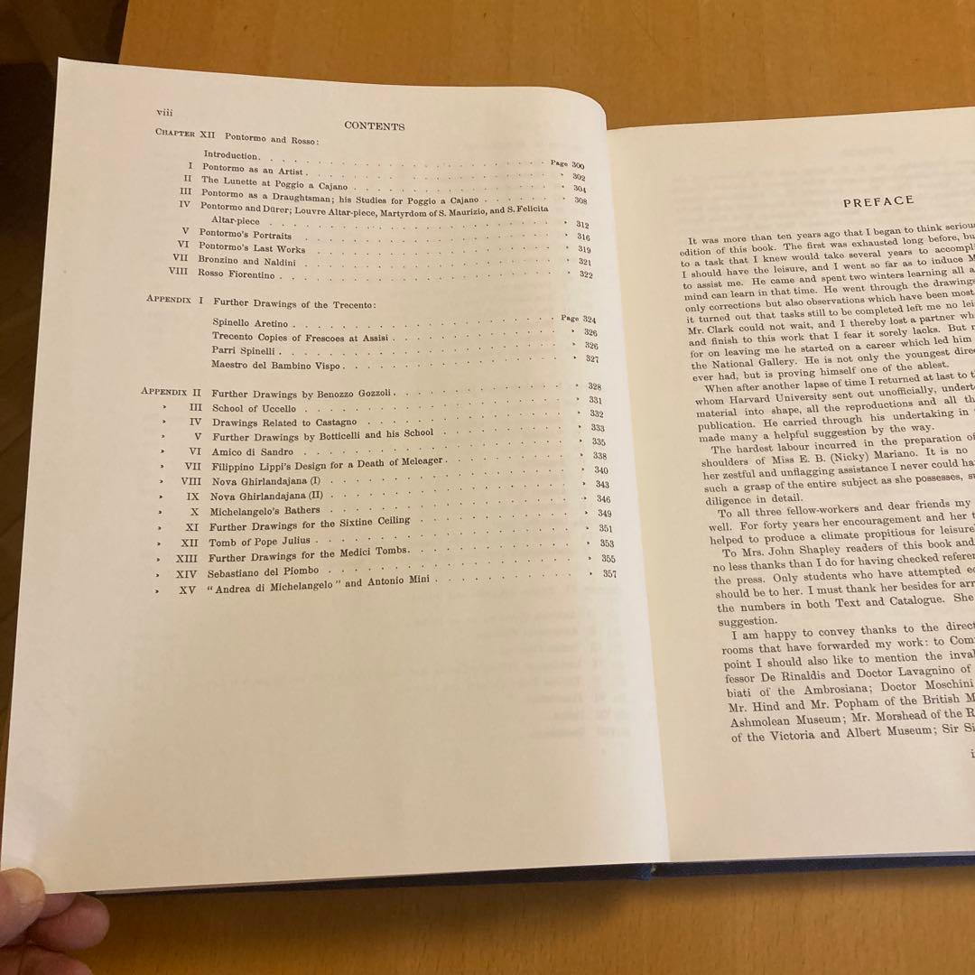 英語「フィレンツェ派の素描」全3巻函入り バーナード・ベレンソン