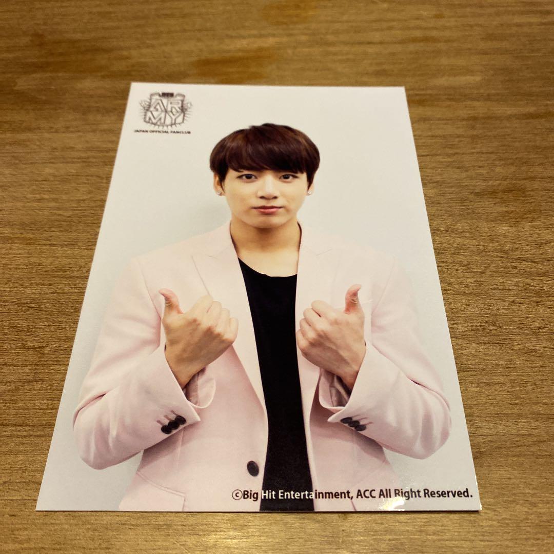 BTS FC継続特典フォト 2016 ジョングク