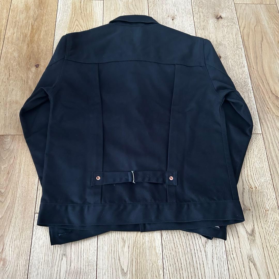 リーバイス1stデニムジャケットブラックデニム 型番70583サイズ40