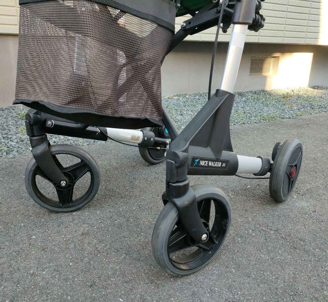 アビリティーズ・ケアネット 歩行器 ナイスウォーカー 4S 4輪タイプ
