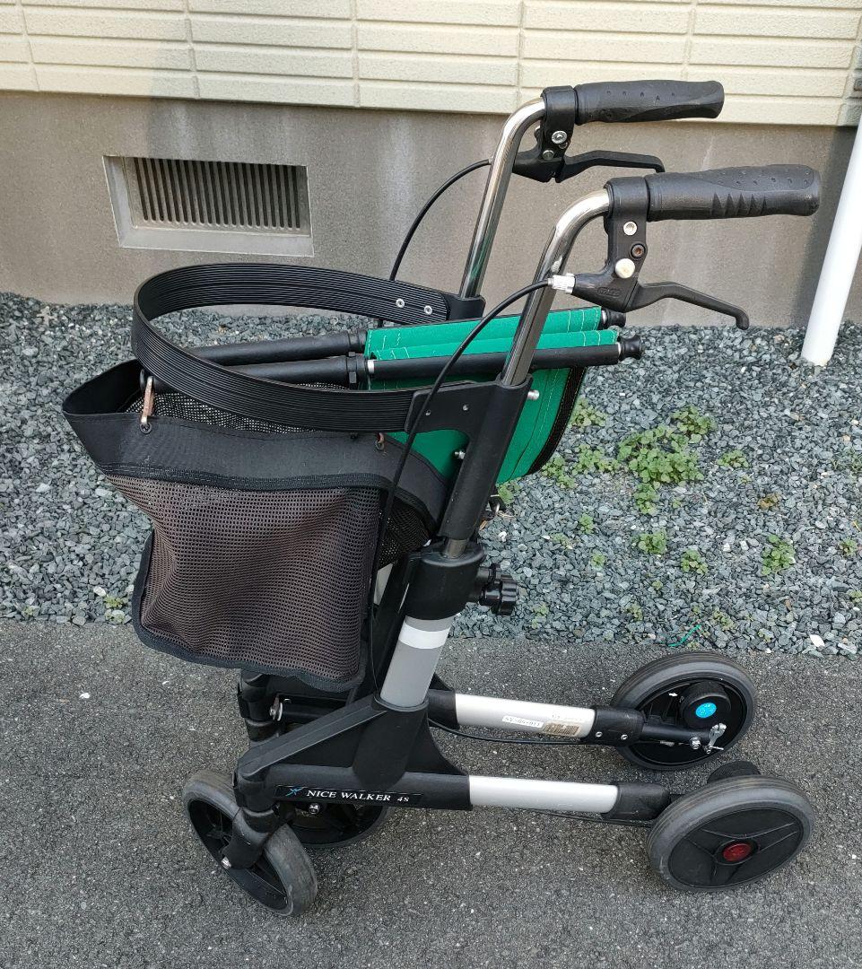 アビリティーズ・ケアネット 歩行器 ナイスウォーカー 4S 4輪タイプ