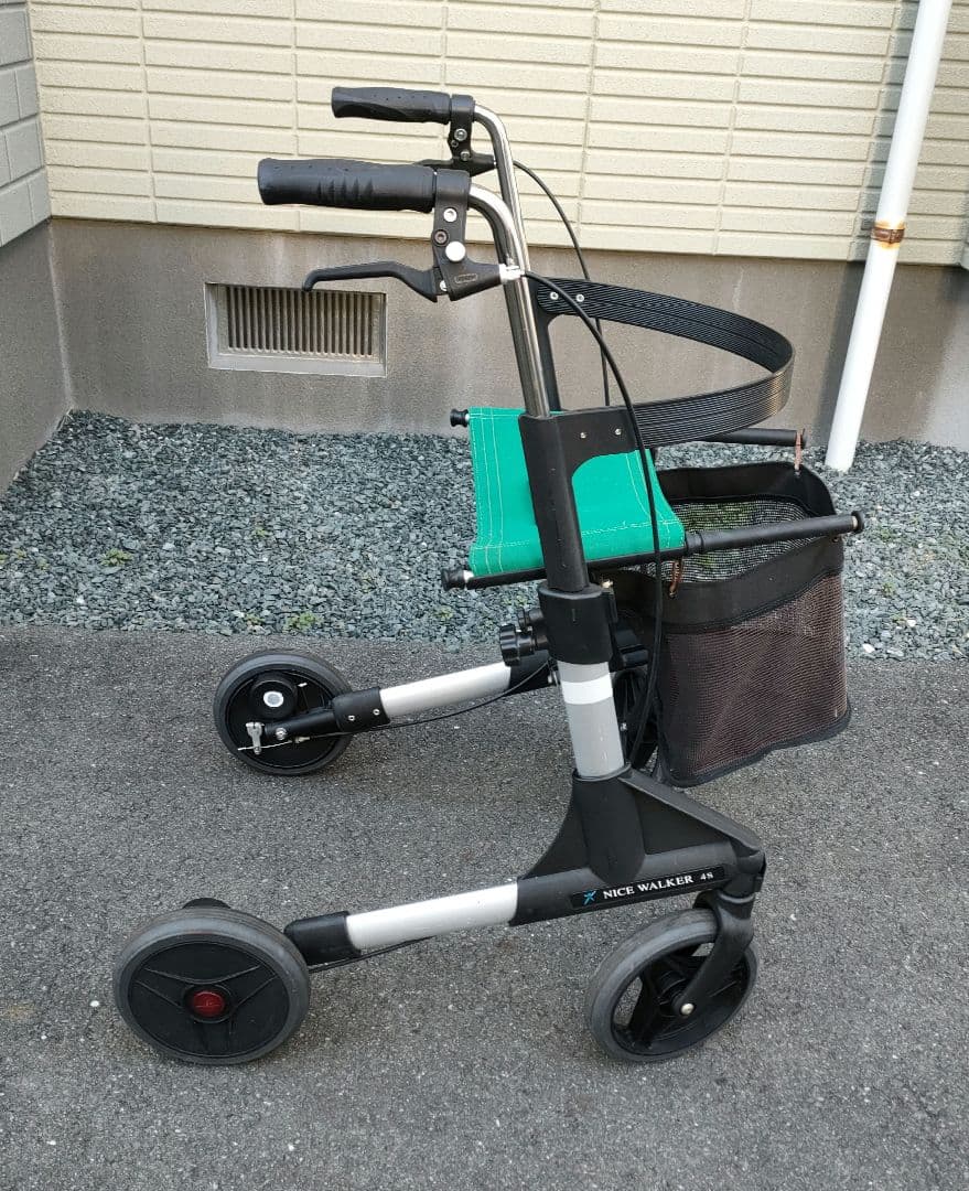 アビリティーズ・ケアネット 歩行器 ナイスウォーカー 4S 4輪タイプ
