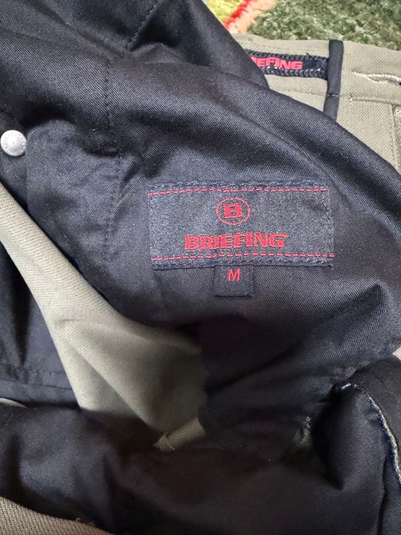 ブリーフィング　【秋冬】ストレッチベーシックパンツ　オリーブ