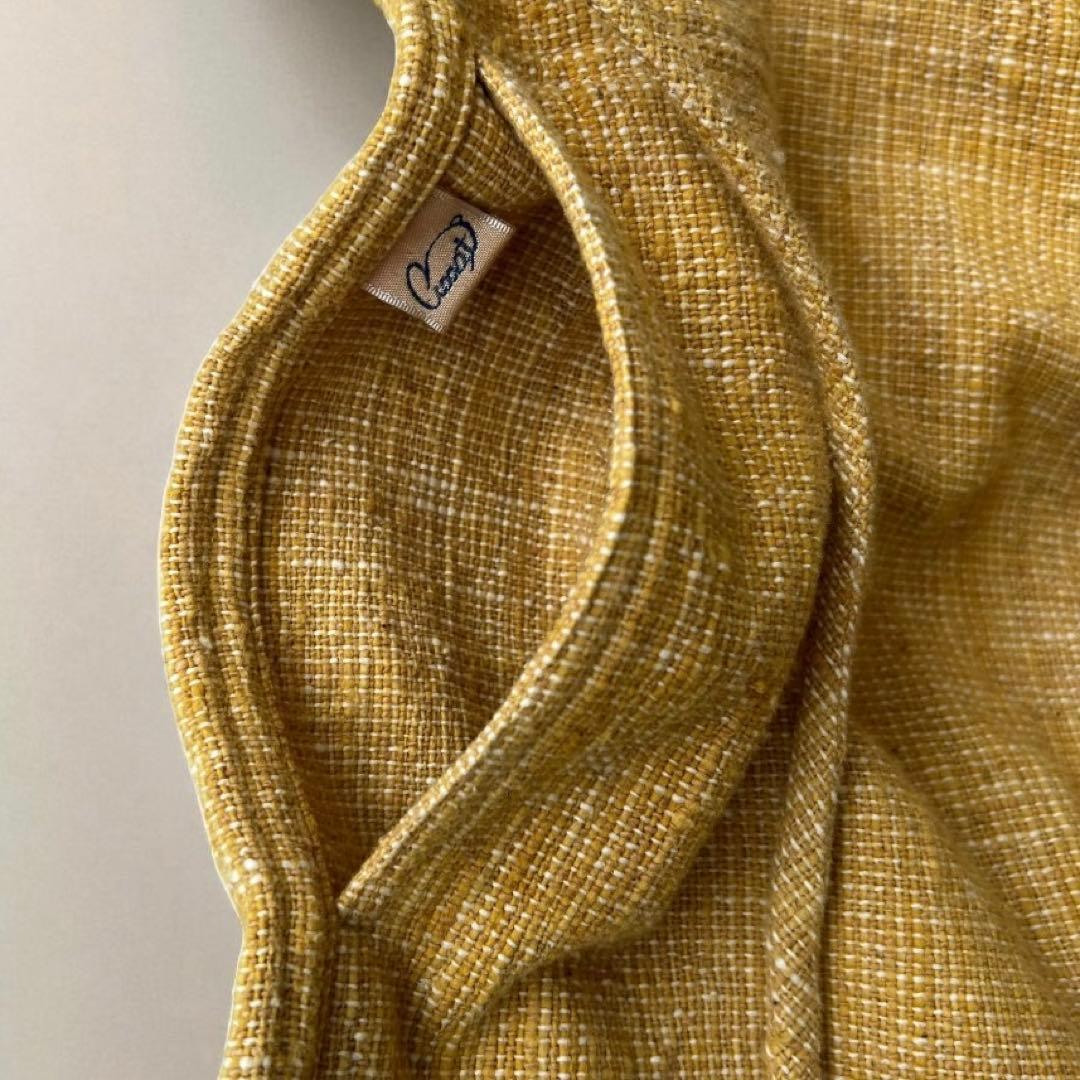 うさとの服　usaato 草木染め　チュニック　トップス　変形　ヘンプ