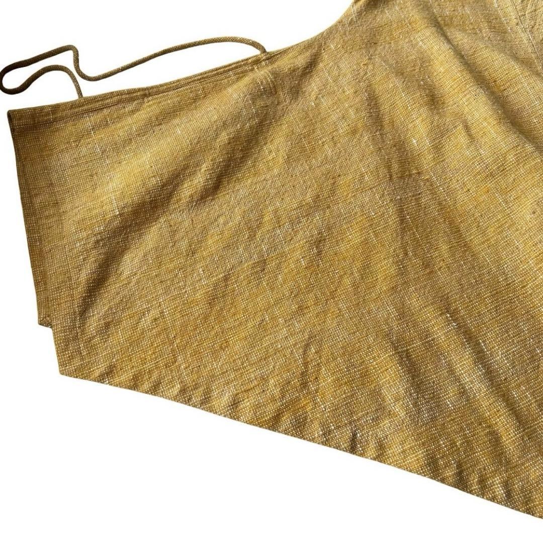 うさとの服　usaato 草木染め　チュニック　トップス　変形　ヘンプ