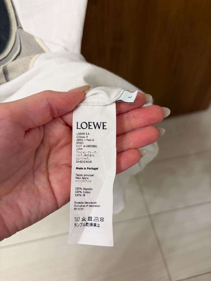 LOEWE アートプリント Tシャツ