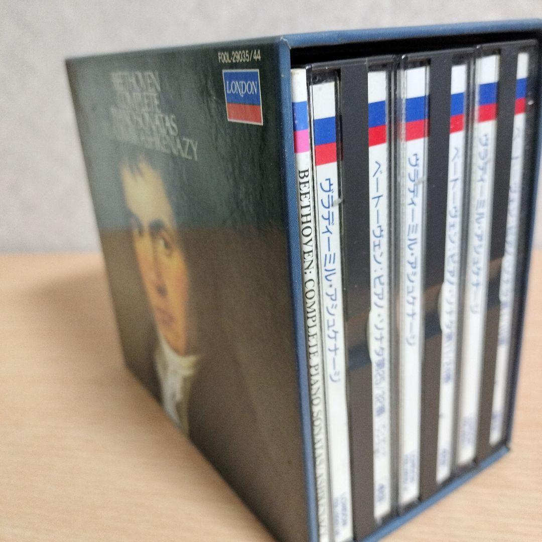 CD10枚組　ベートーヴェンピアノソナタ全集BOX　アシュケナージ