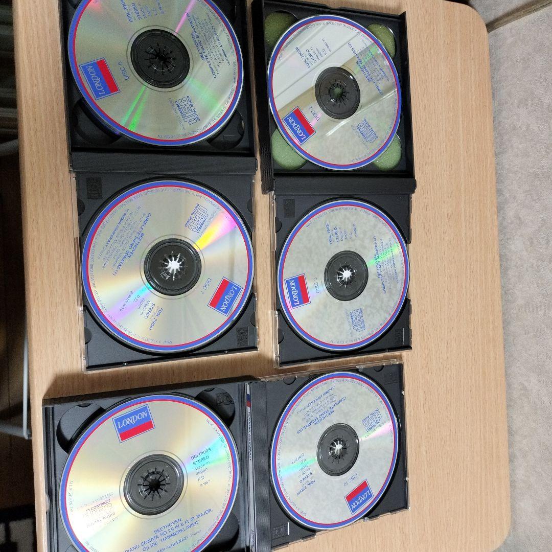 CD10枚組　ベートーヴェンピアノソナタ全集BOX　アシュケナージ