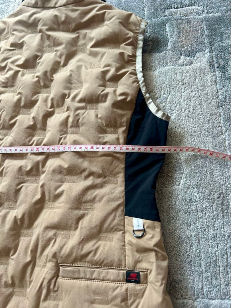 ニューバランスゴルフ ダウンワンピース ノースリーブ ベスト ロングベスト