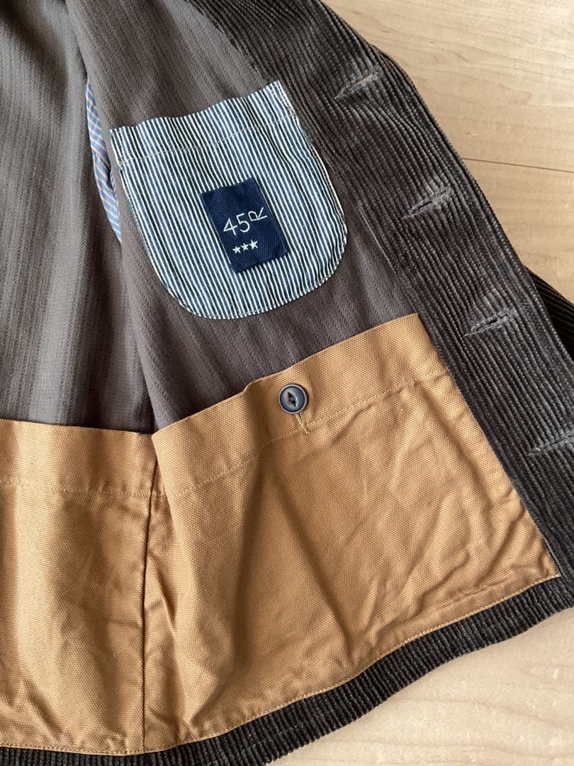 23AWセルビッチコーデュロイのアニーチロルジャケット　3