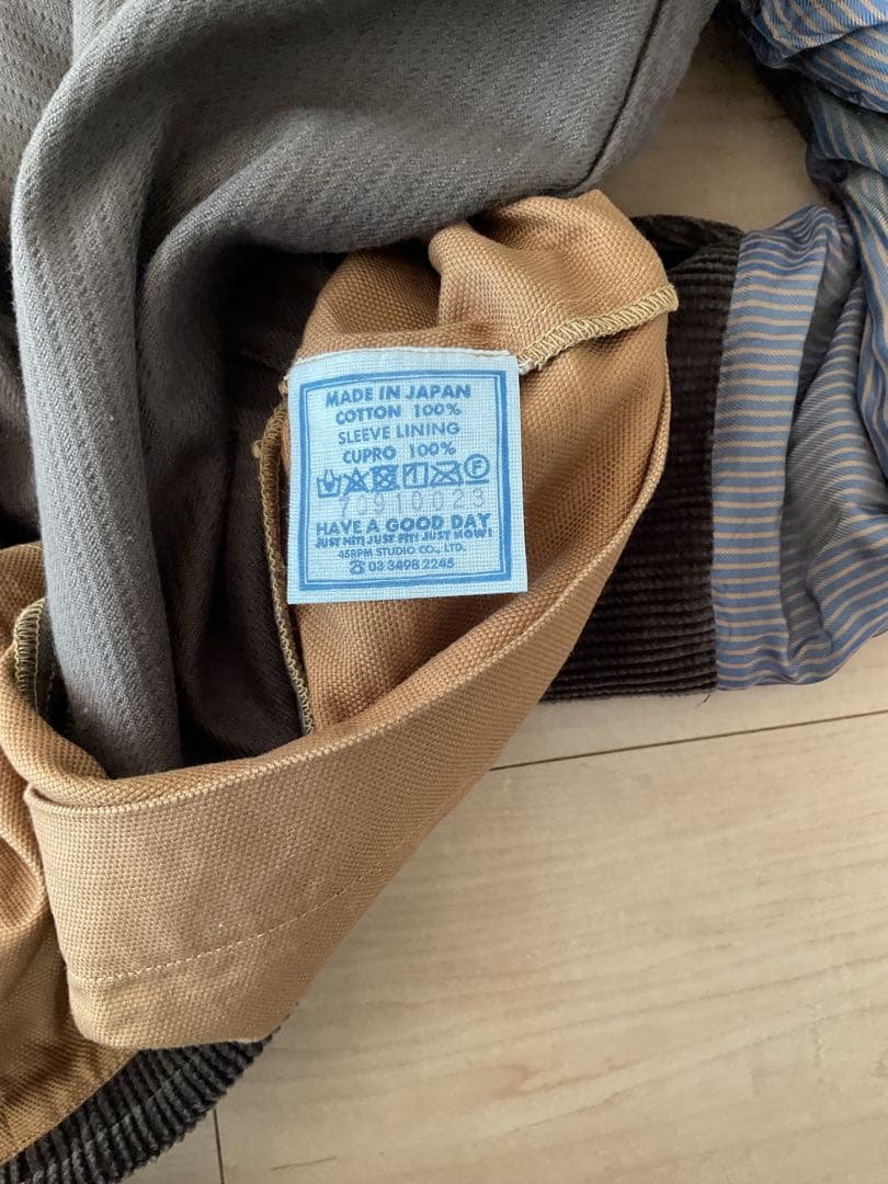 23AWセルビッチコーデュロイのアニーチロルジャケット　3