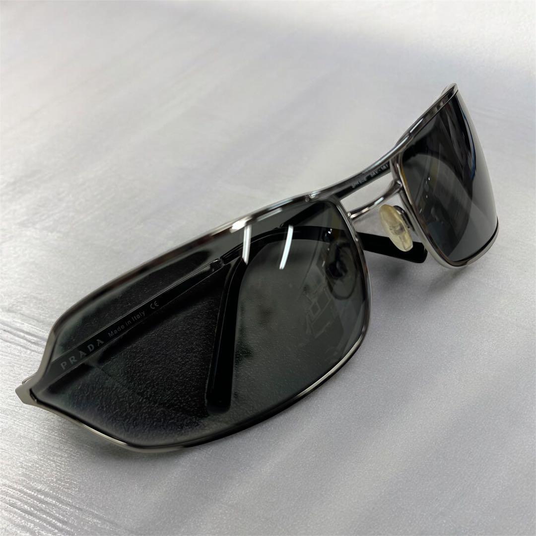 愛*華様 PRADA SPR60E 5AV-1A1 ブラック サングラス プラダ