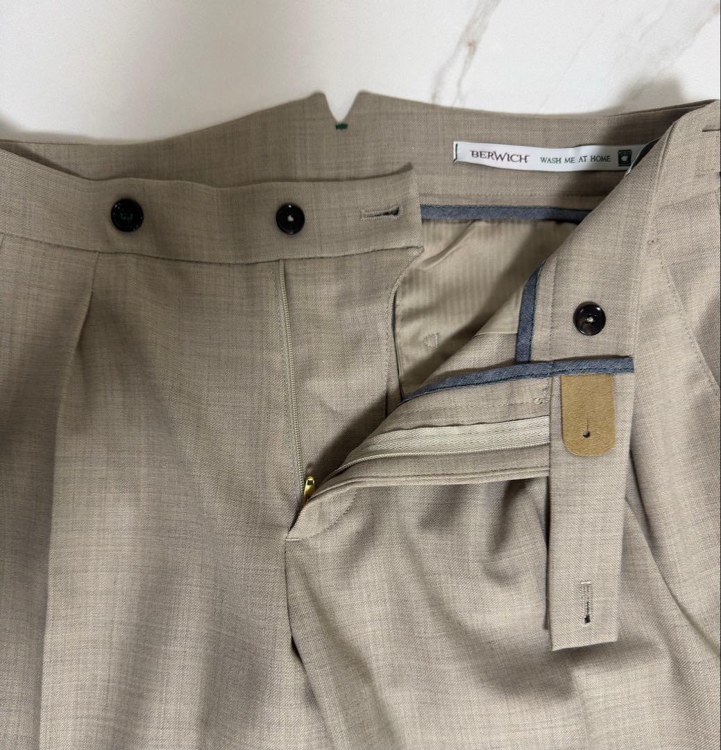 【未使用】BERWICH ベルウィッチ スコッチ ストレッチウール SCOTCH