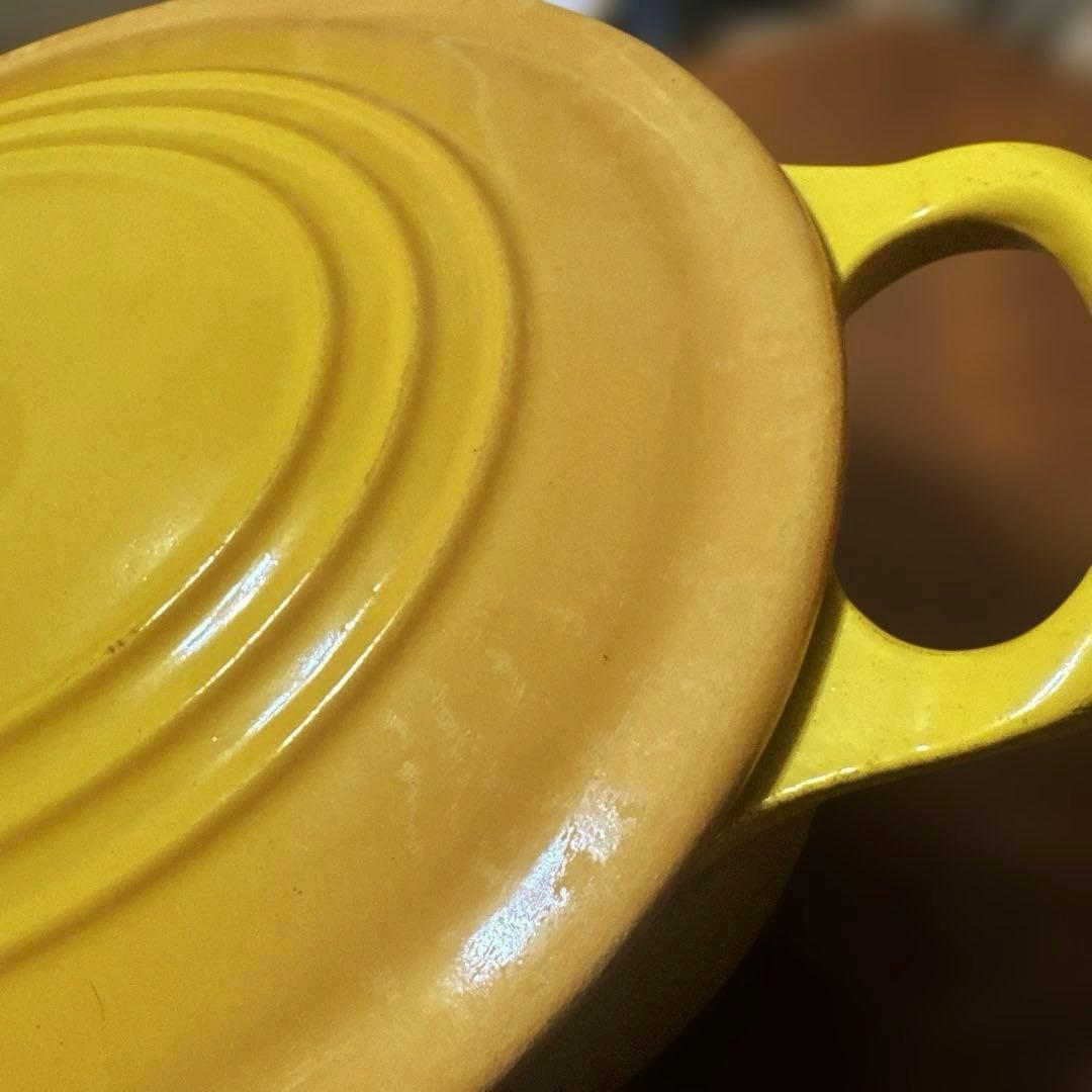 ルクルーゼ ココットオーバル 25cm ディジョンイエロー