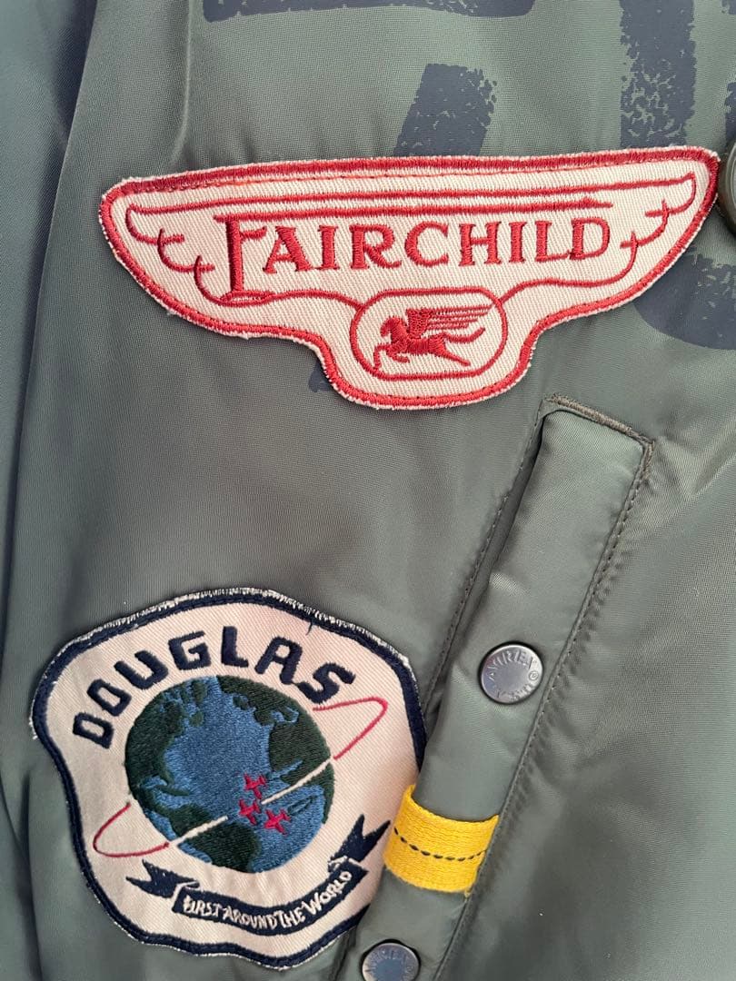 AVIREX N-3Bフライトジャケット A.C.Cパッチド エアフォース XL