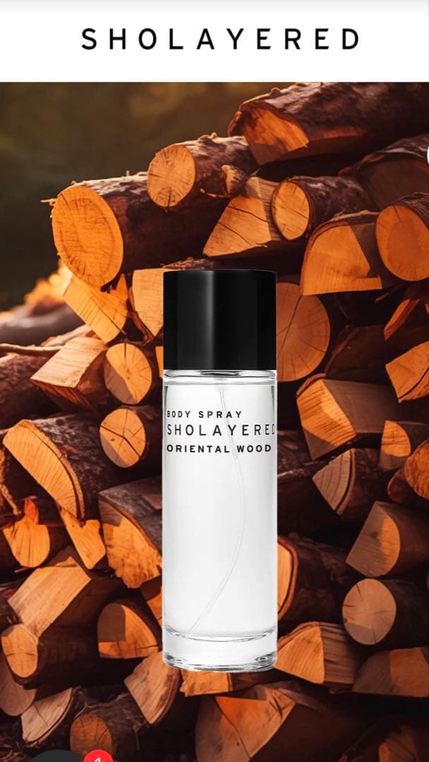 SHOLAYERED ボディースプレー（OW 香水）