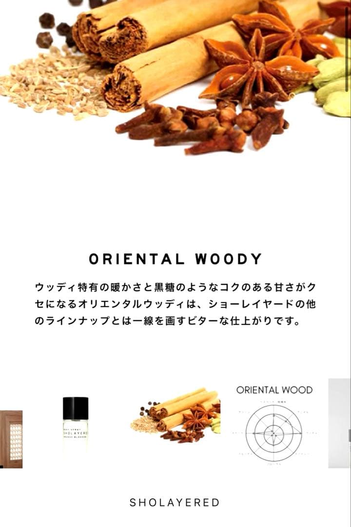 SHOLAYERED ボディースプレー（OW 香水）