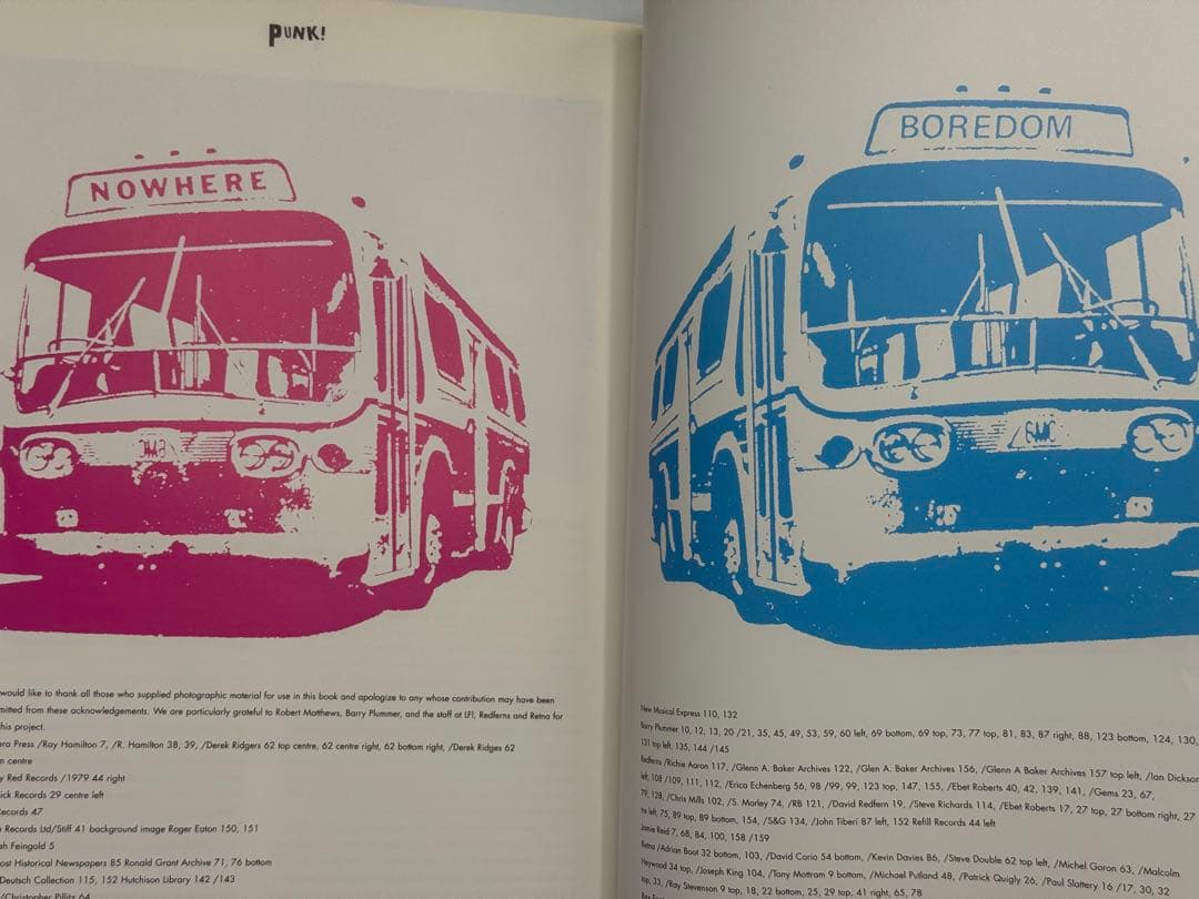 PUNK AN A-Z BARRY LAZELL パンク！　洋書　写真集
