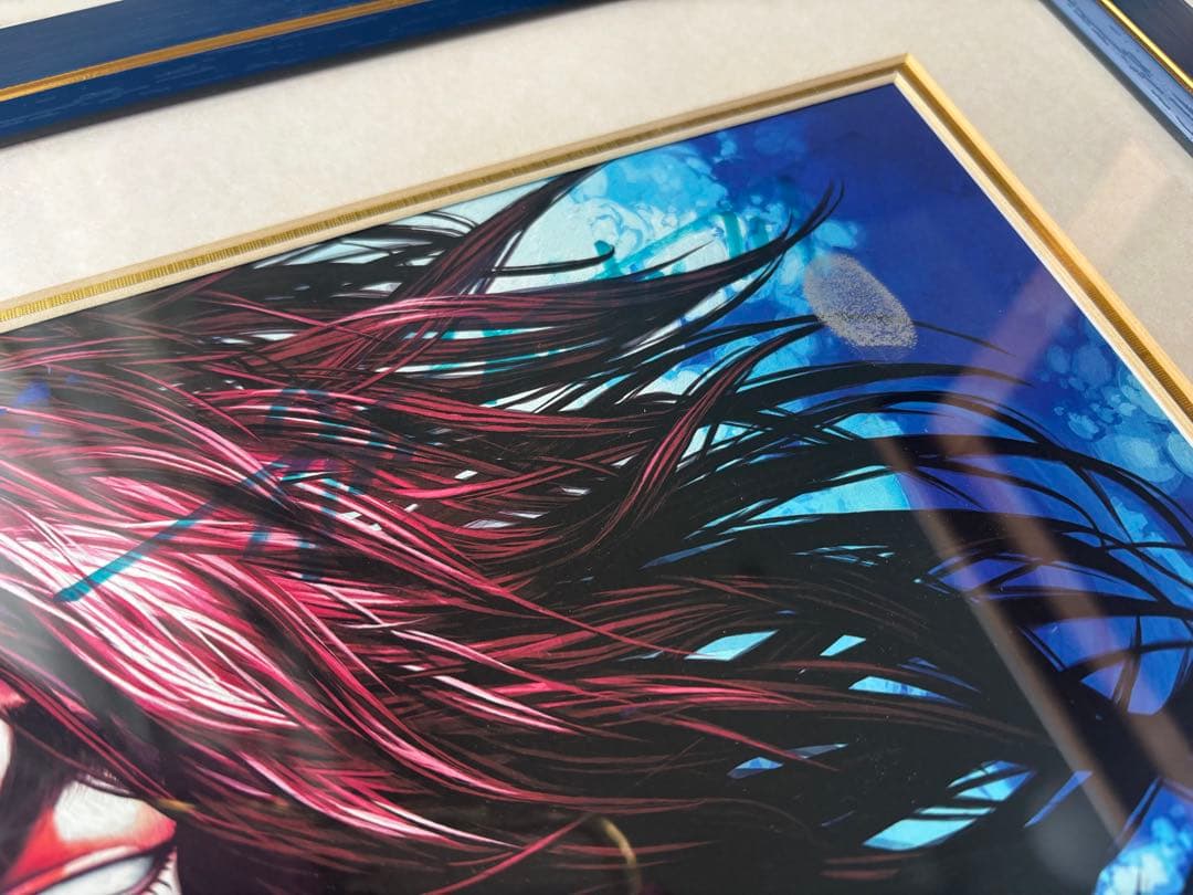 『希少』グラップラー刃牙範馬勇次郎　板垣恵介　直筆サイン入り200枚限定複製原画