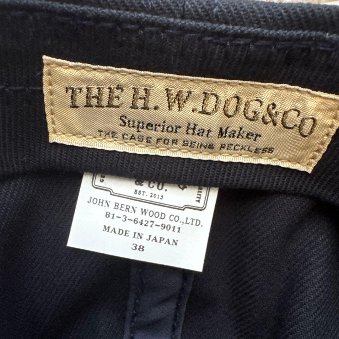 H.W. DOG & CO. キャップ 38サイズ