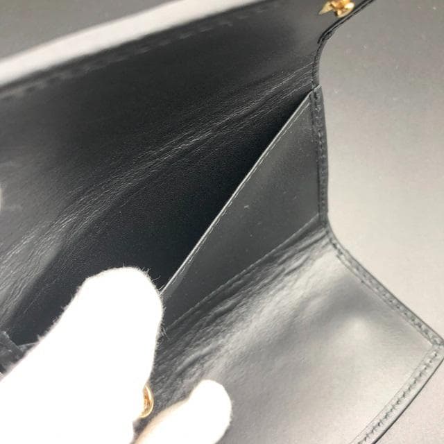 フォロー割適用　受注生産品　本物クロコ　シャム　クロコダイル　キーケース BK