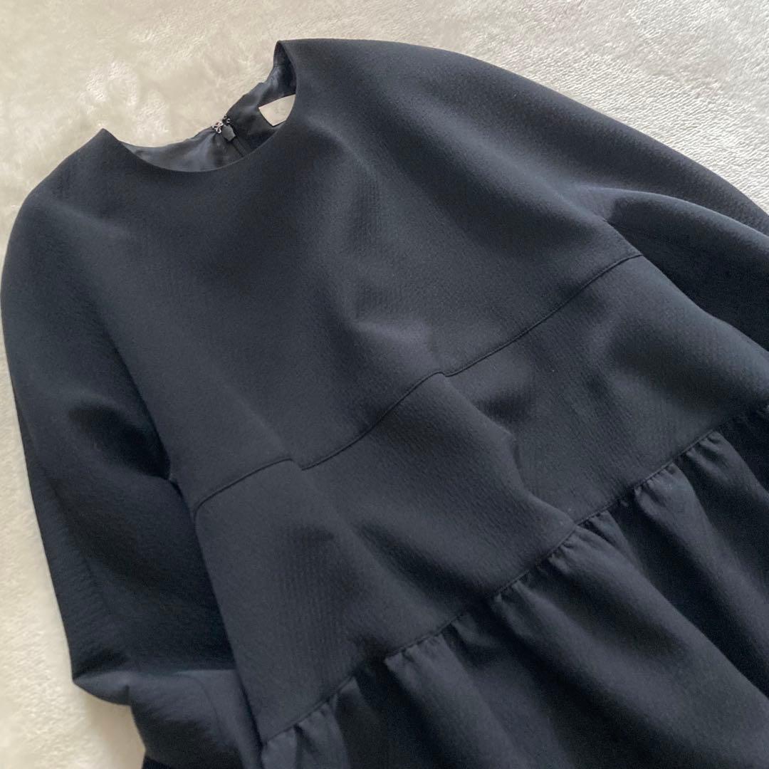 【美品】Ballsey定価2.3万 2023AW ペプラムブラウス ブラック