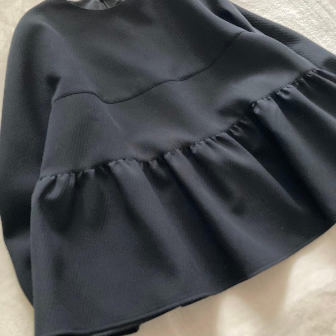 【美品】Ballsey定価2.3万 2023AW ペプラムブラウス ブラック