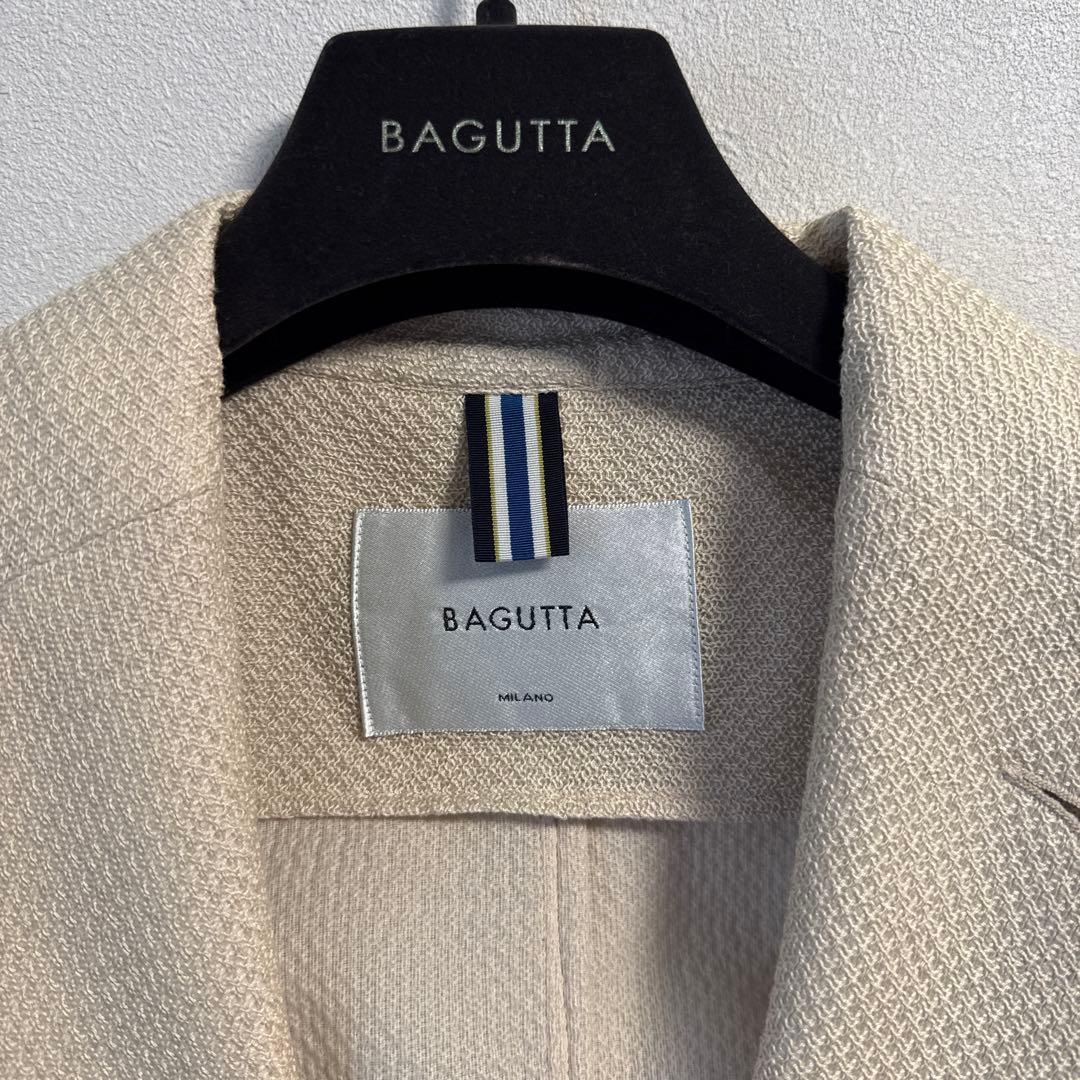 BAGUTTA アイボリー テーラードジャケット
