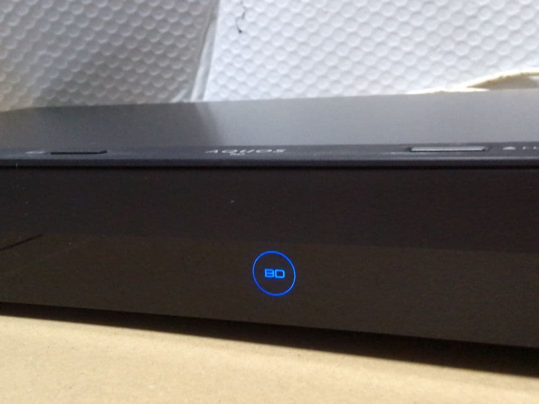 即発送!使用頻度少の完動美品！アクオス2B-C10DW1ブルーレイレコーダー