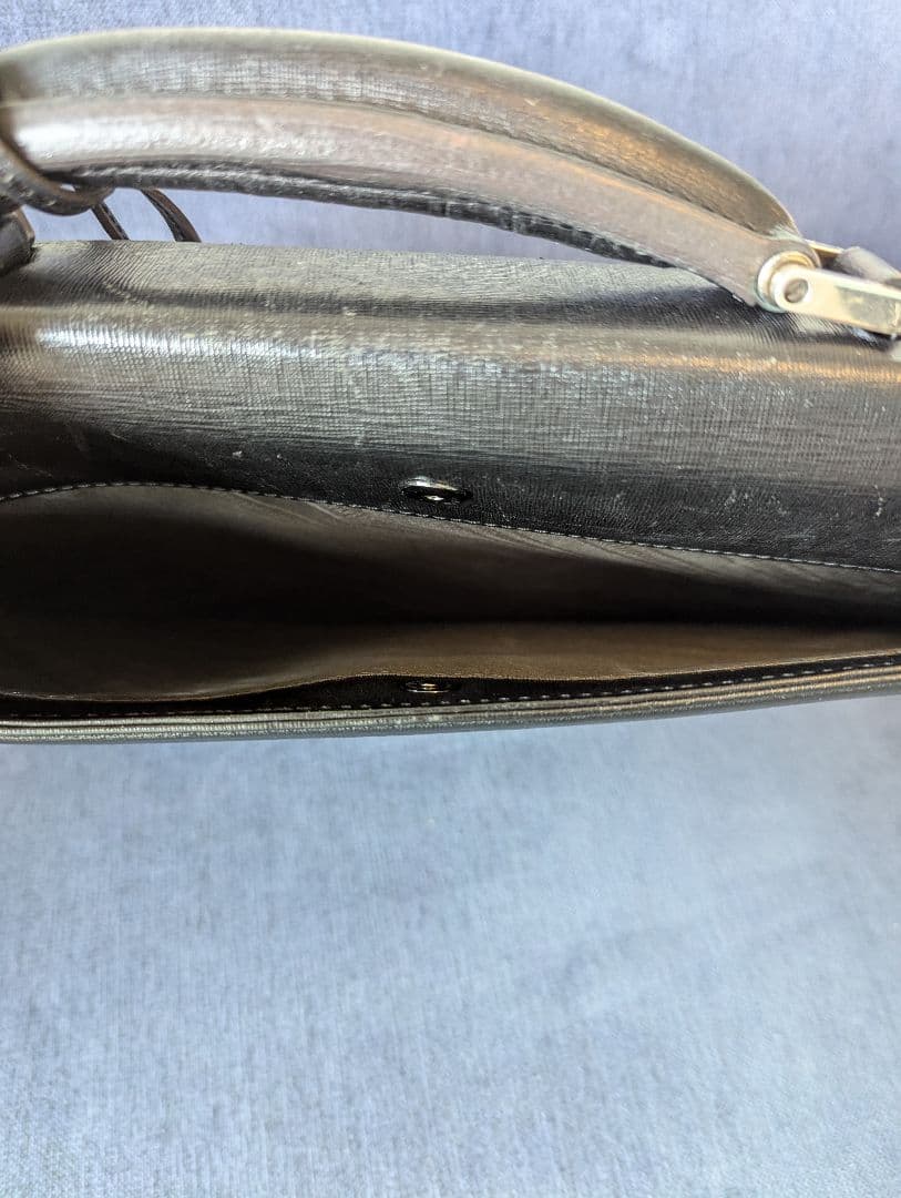 【mi mi 】フジタカ ディアマン レザービジネスバッグ A4 カブセ