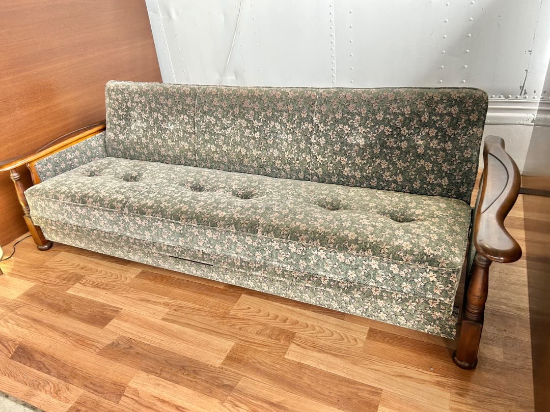 つかさソファ　ソファベッド　アンティーク　オシャレ　かわいい　2人　3人