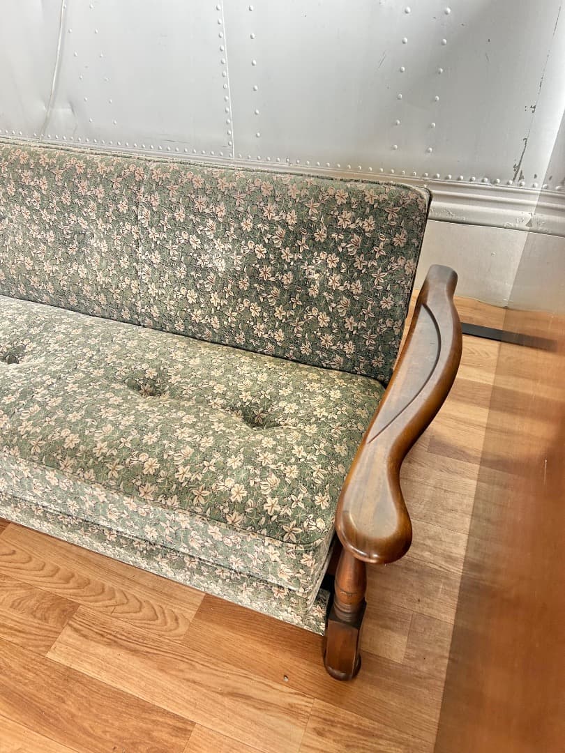 つかさソファ　ソファベッド　アンティーク　オシャレ　かわいい　2人　3人