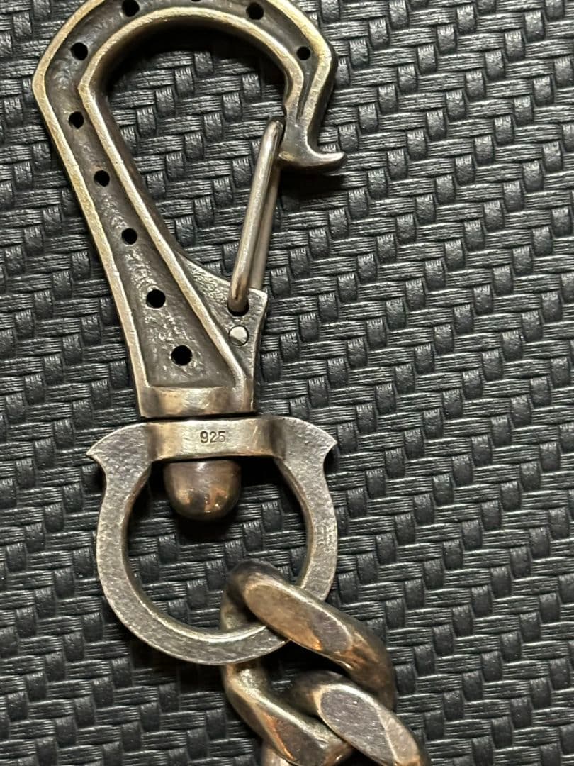 vintage 925　シルバー　 ウォレットチェーン