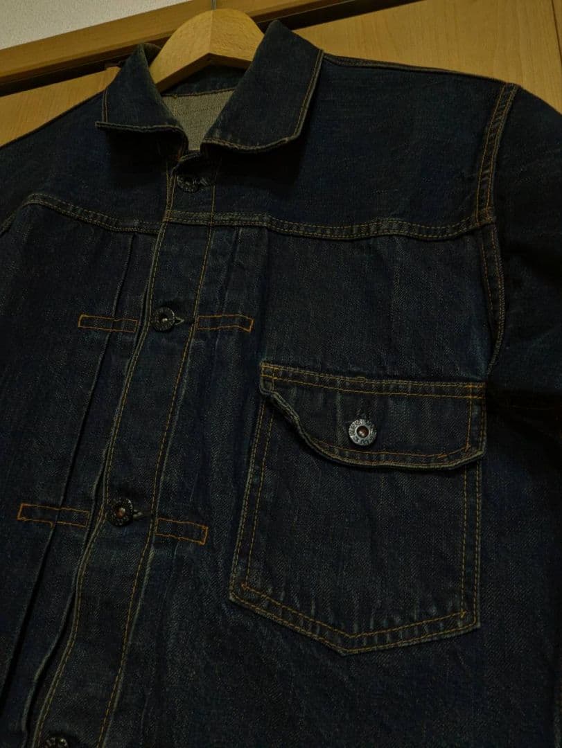 濃紺 SUGAR CANE 1st デニムジャケット