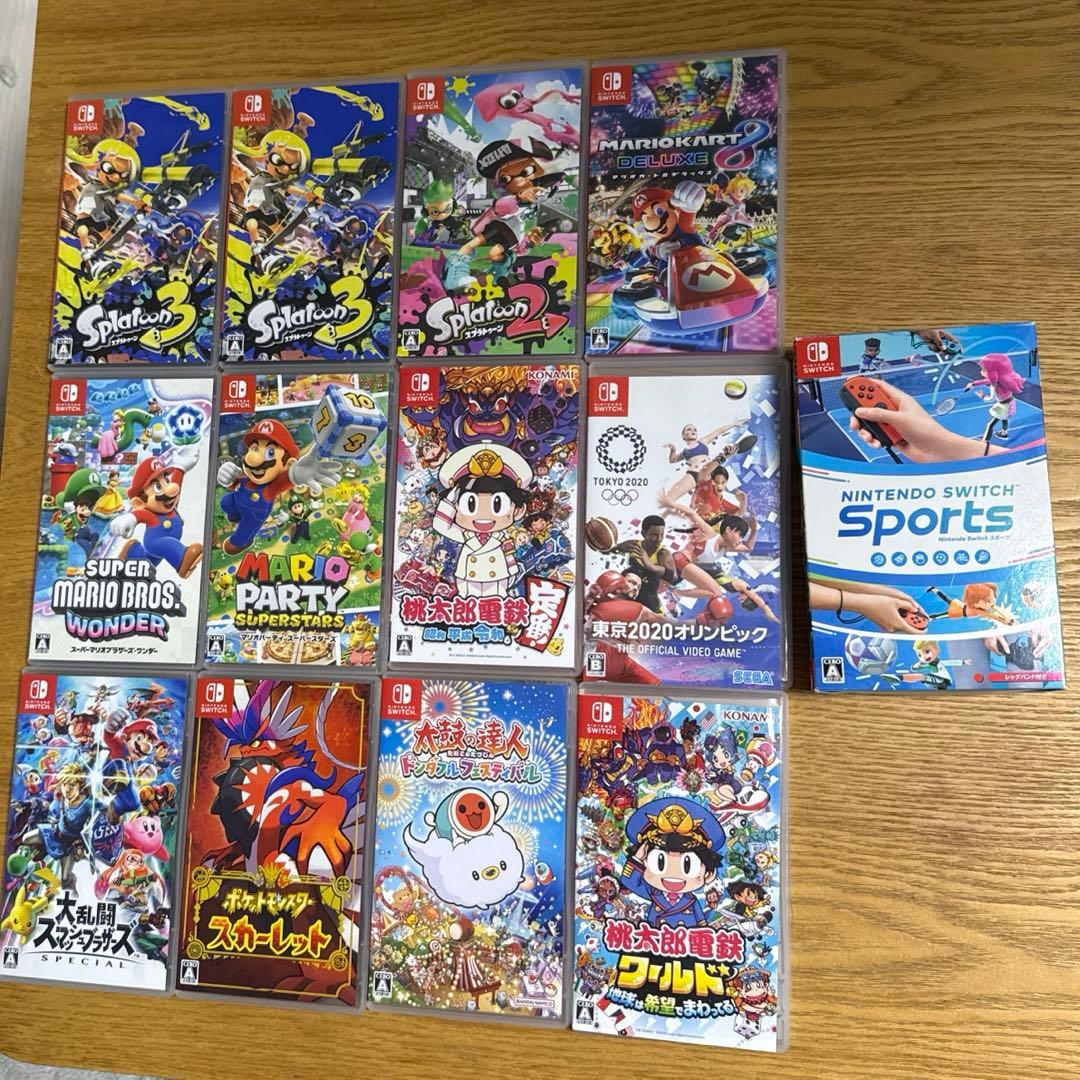 Switchソフト　パッケージ版　まとめ売り　13本