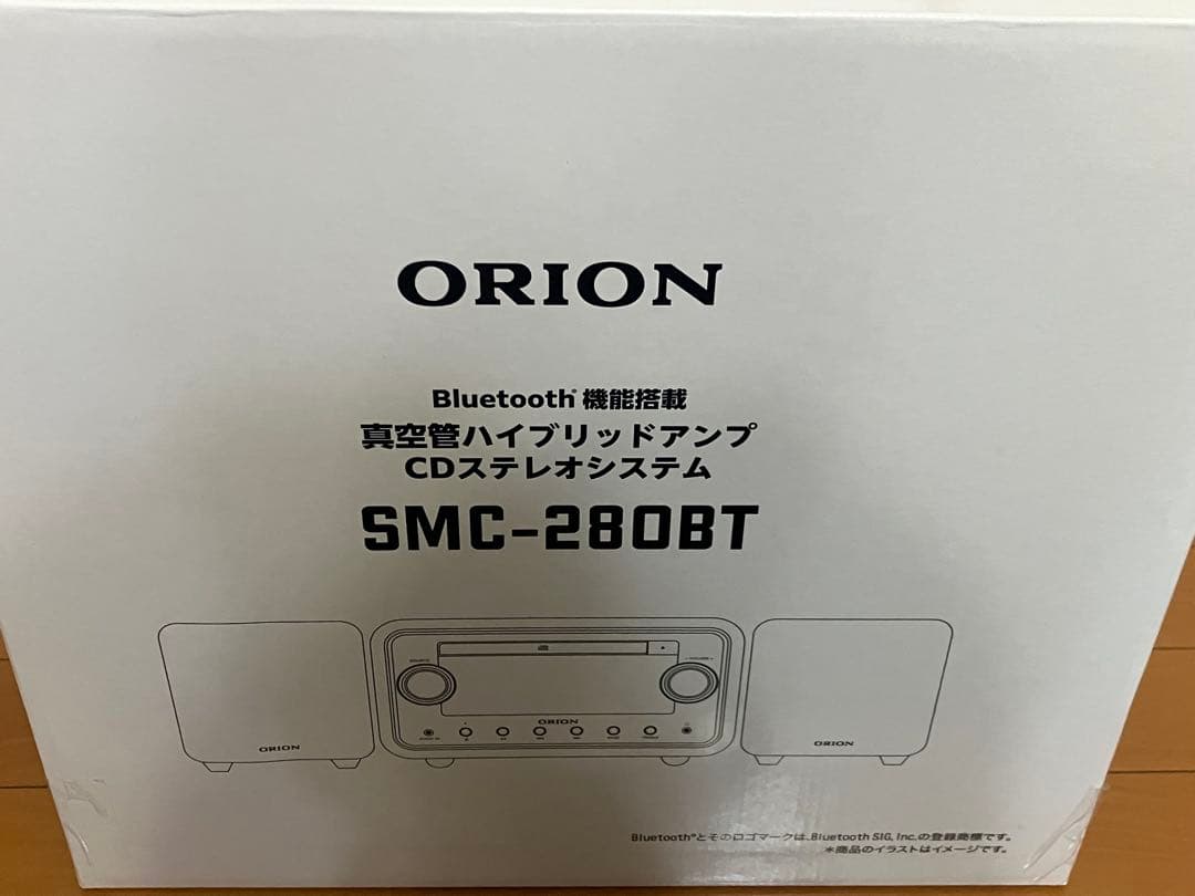 保証書つき 真空管ハイブリッドアンプCDステレオSMC-280BT 新品未開封