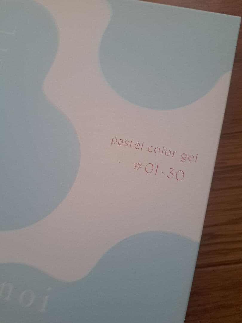 enoi baby soft ／パステルカラージェル／台紙つき エノイ