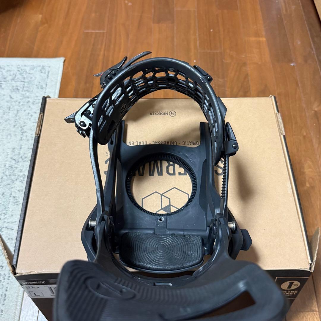 NIDECKER SUPER MATIC Lサイズ ブラック 24-25モデル