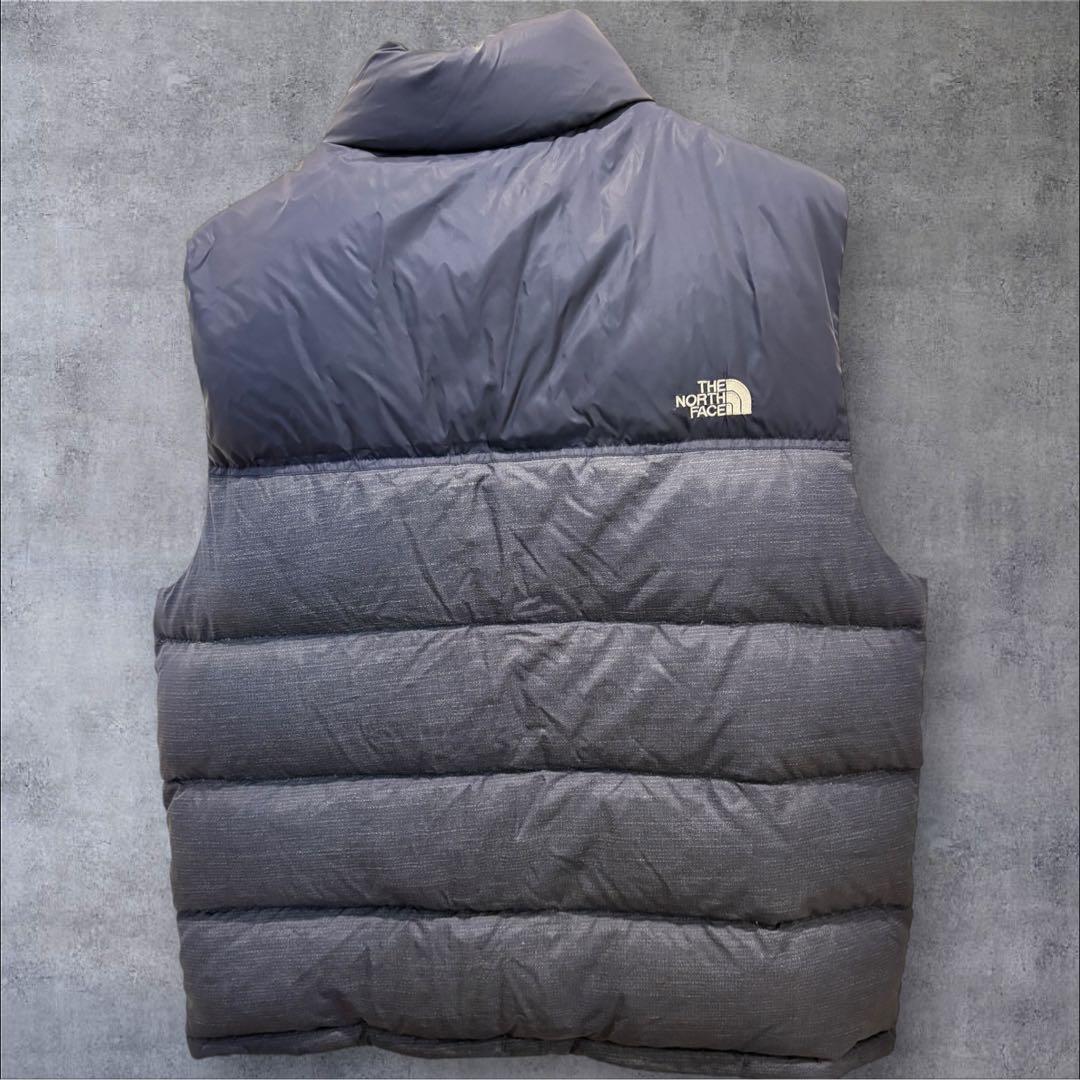ノースフェイス　メンズ　ヌプシベスト　ヌプシ　ベスト　XL XXL ネイビー