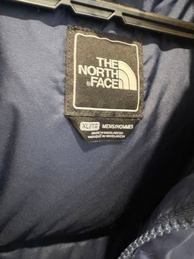 ノースフェイス　メンズ　ヌプシベスト　ヌプシ　ベスト　XL XXL ネイビー