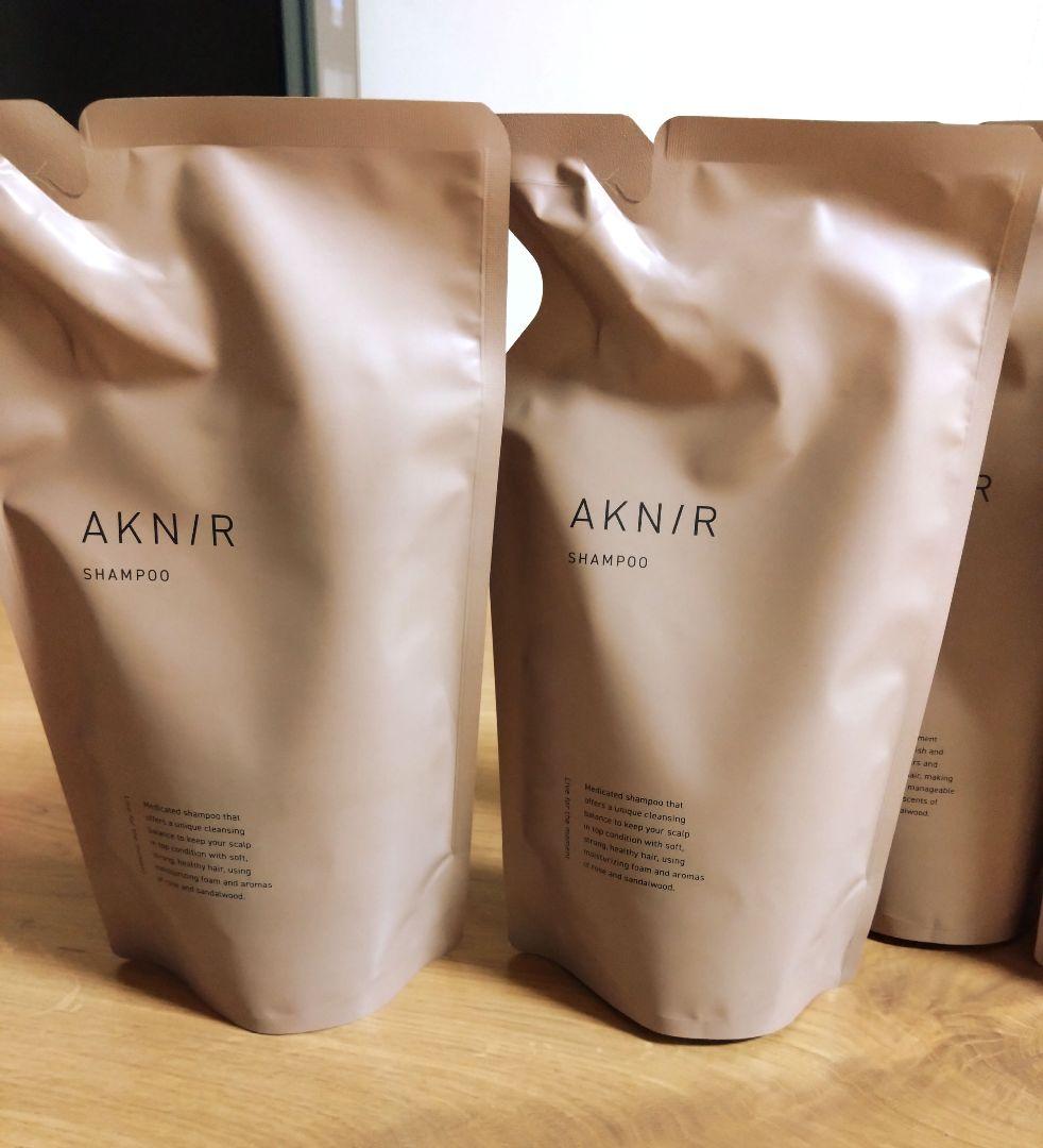 【新品未使用】アクニー AKNIR シャンプー＆トリートメント 詰替 4個セット