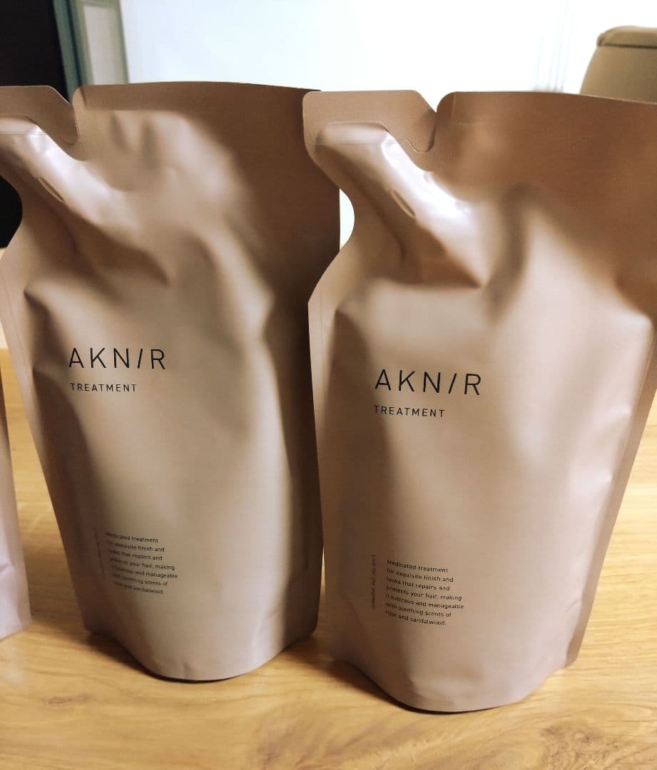 【新品未使用】アクニー AKNIR シャンプー＆トリートメント 詰替 4個セット