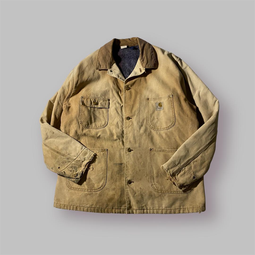 サンフェード Carhartt Chore Jacket 70s 野村