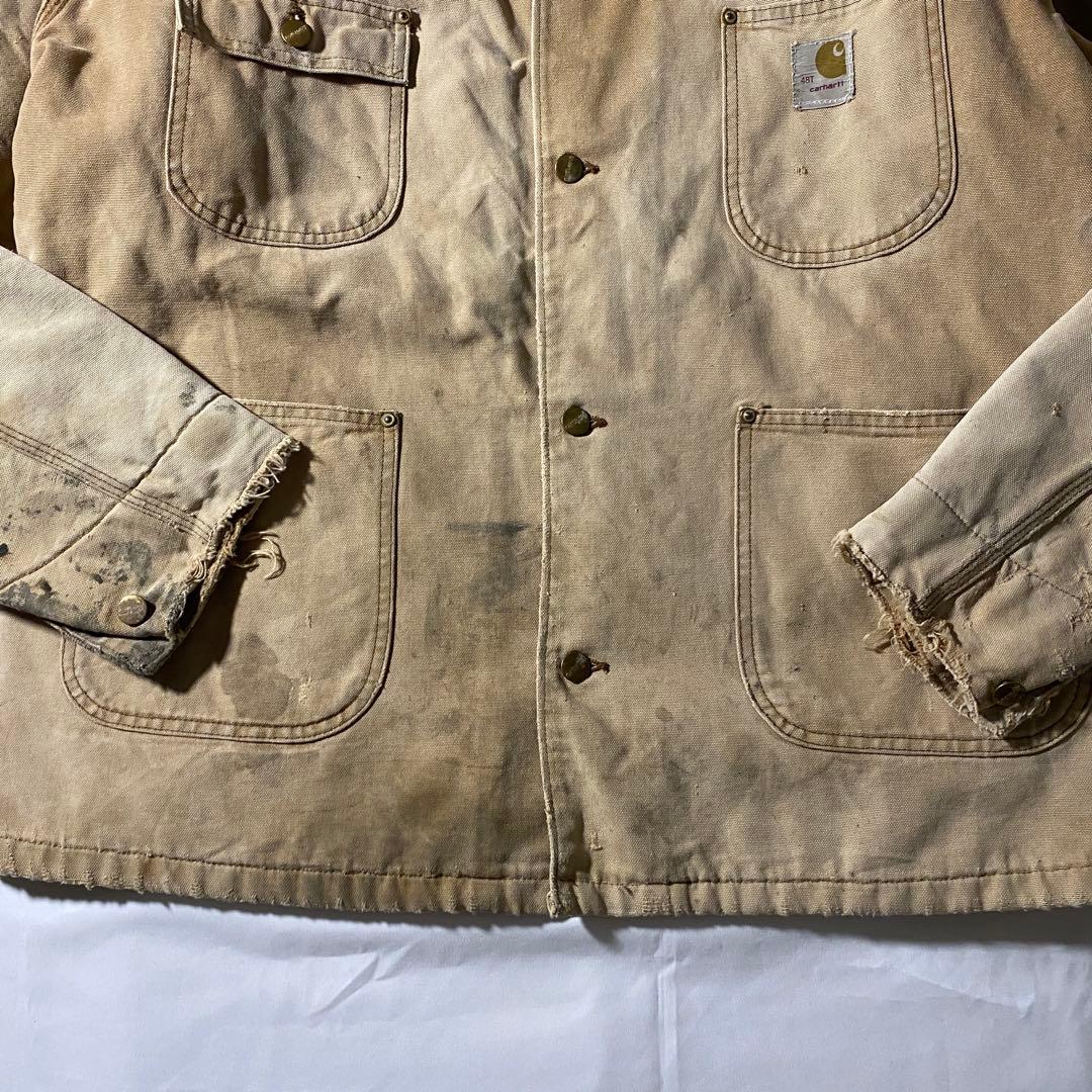 サンフェード Carhartt Chore Jacket 70s 野村