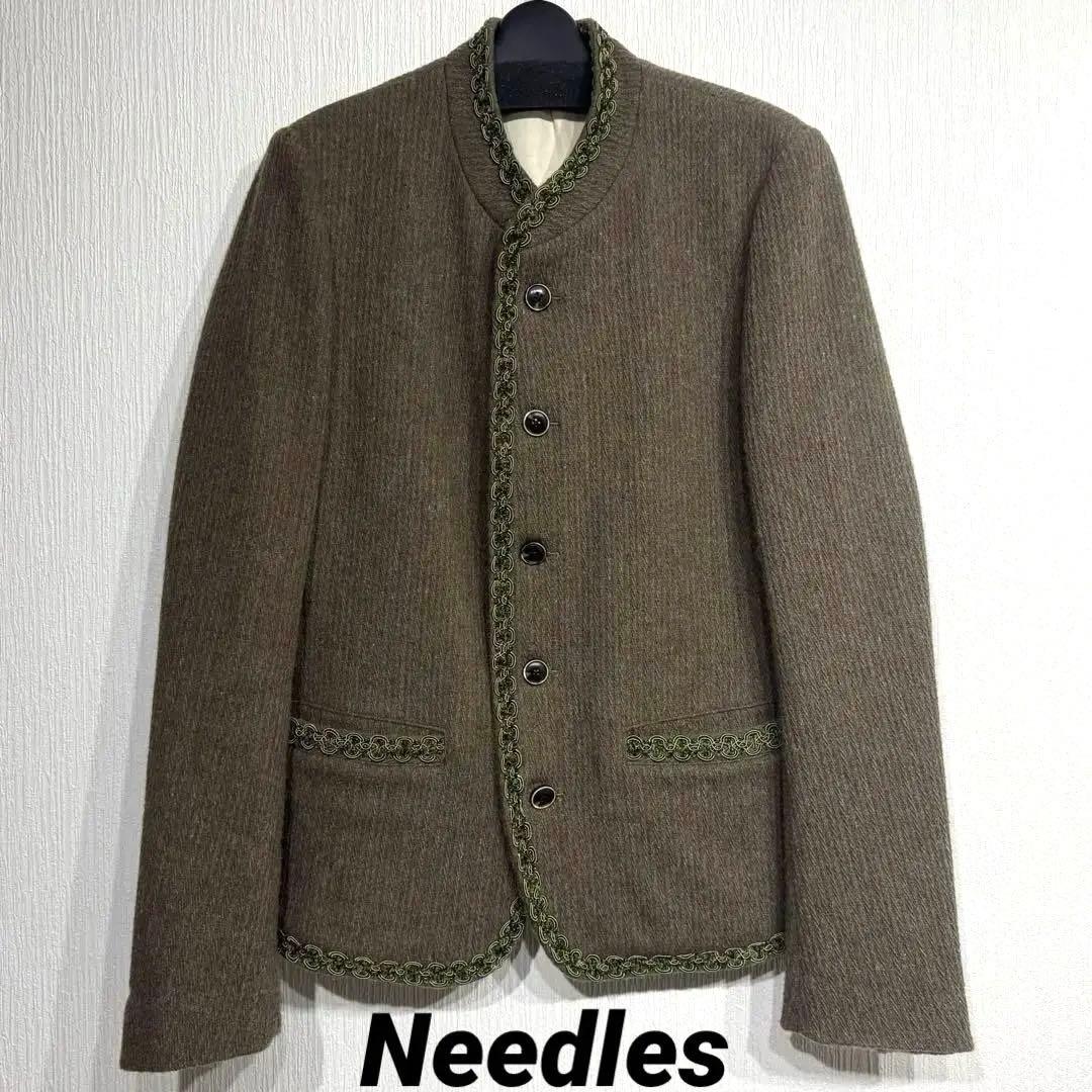 か*ゃ様 Needlesニードルズ　チロリアンジャケット　編み込み刺繍装飾デザイ