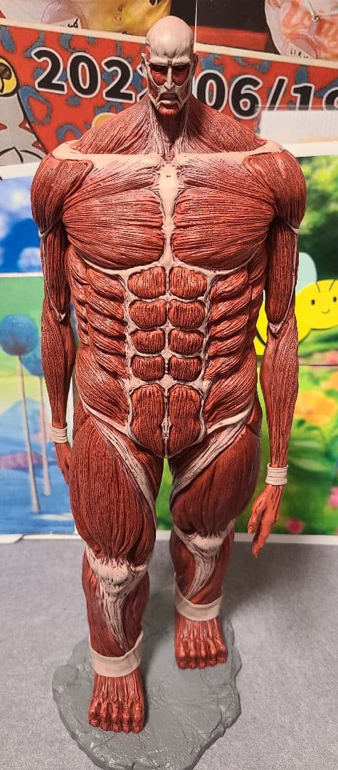 一番くじ進撃の巨人　メガインパクト 『終尾、女型、獣、超大型』4体セット