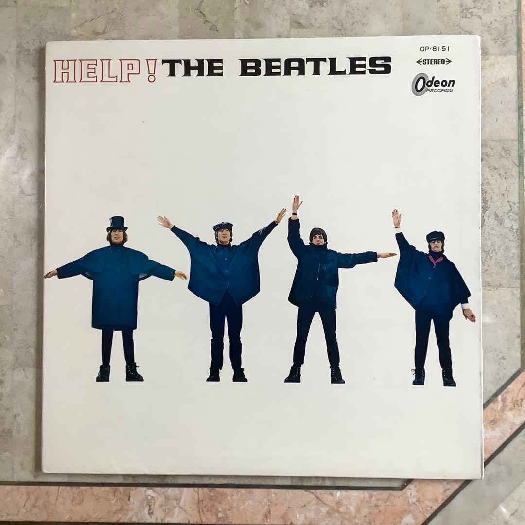 レア美品! ビートルズ ヘルプ! 1967年 オデオン赤盤 コーティングジャケ