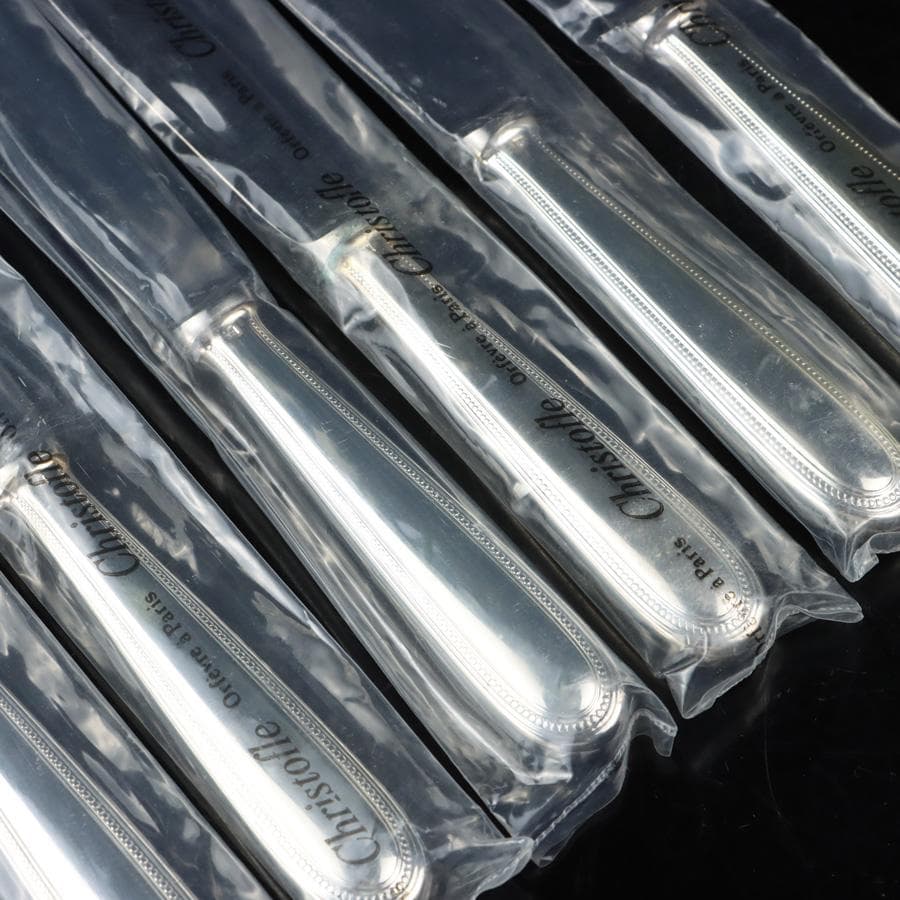 Y2798-1 クリストフル パール テーブルナイフ 6本セット