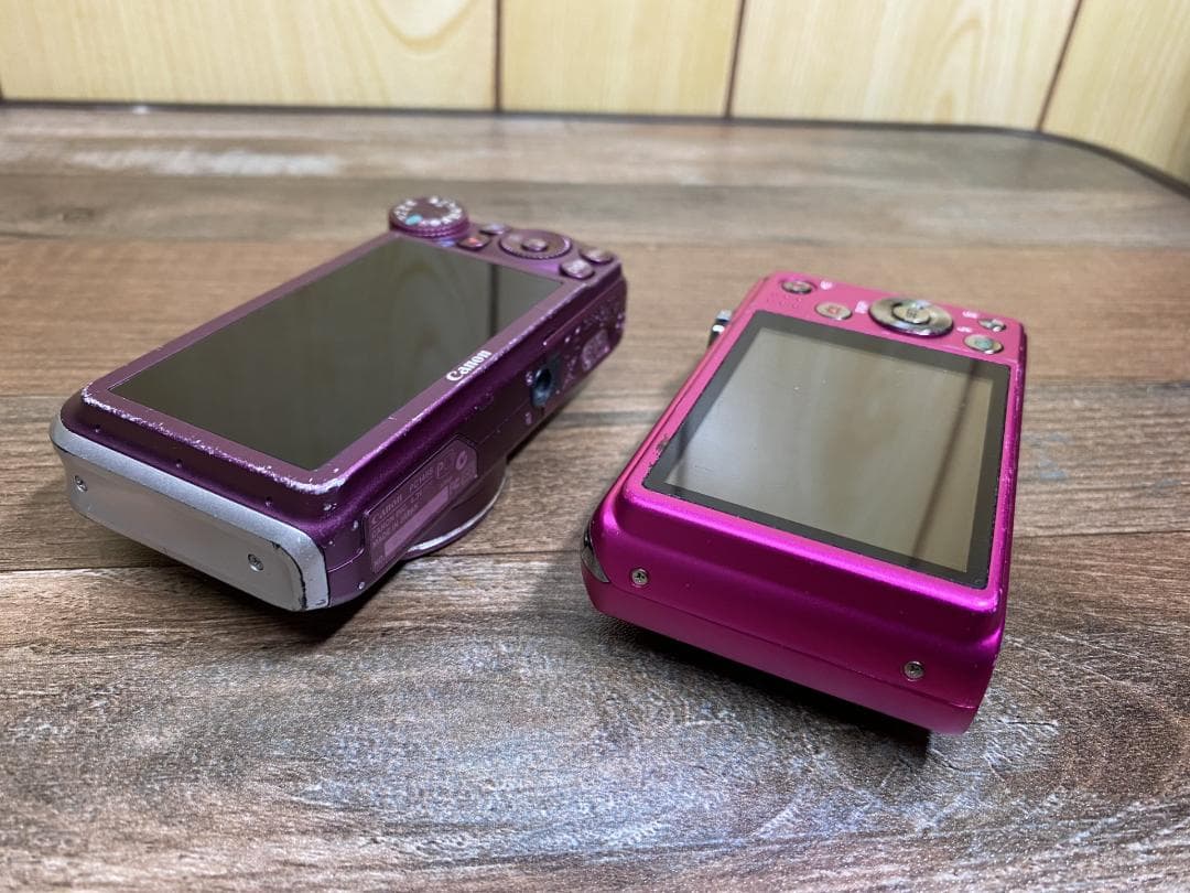 CANON CASIO コンパクトデジタルカメラ２台 ジャンク