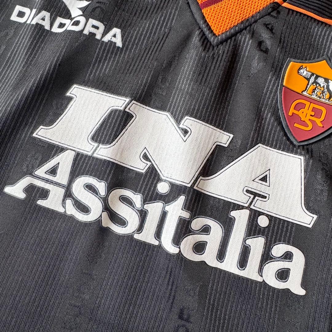 【カルチョパッチ付き】中田英寿 ＃８ ASローマ ９９／００（3rd）